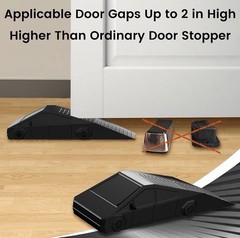 Tesla Cybertruck Door Stopper Door Stop Wedge Black 2in High Office Home