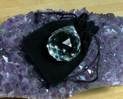 Crystal Prism Ball Globe Rainbow Maker Window Prisms Suncatcher 45mm US Seller!