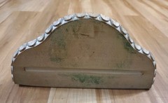 Vintage Gold Grape Cluster Wall Shelf Sconce Tuscan Italian Resin Display