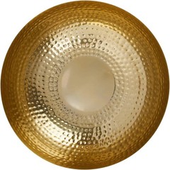 Versatile Gold Finish Bowl, 14″ – Hand Wash Only
