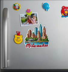 Milwaukee Fridge Magnet or Laptop Sticker