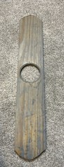 Vintage 1990s Country Goose Wooden Door Hanger / Over Door Knob Folk Art Decor