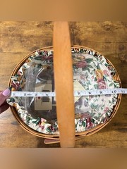 Longaberger Woven 1995 Mothers Day Basket with Floral Easter 1995