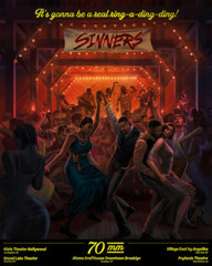 Sinners 2025 Movie Poster Wall Art Poster Fan Gift