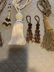 Lot of 10 Decorative Accent Tassels Multiple Sizes & Colors Craft Home Decor