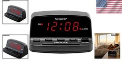 Easy to Use Digital Alarm Clock with Keyboard Controls – Perfect for All Ages