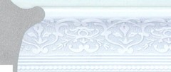 4-Pack Custom Picture Poster Frame 3-1/2″ White Victorian 16×20 24×36 1556-A1001