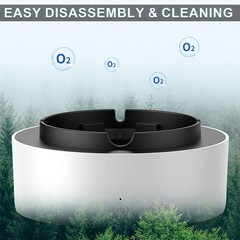 2 in 1 Smokeless Ashtray Air Purifier Multifunctional Smokeless Negative Ions US