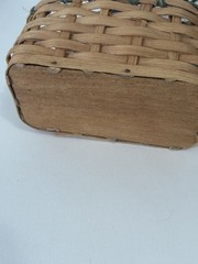 Cute Little Woven Wall Hanging Basket To Store Small Items In 5” X 3”