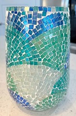 10 in Mosaic Vase