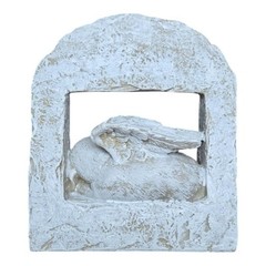 Pet Memorial Plaque 17cm Dog Cat Grave Marker Garden Stone Tribute Gift