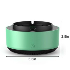 2 in 1 Smokeless Ashtray Air Purifier Multifunctional Smokeless Negative Ions US