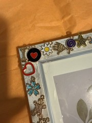 4 X 6 Decorative Frame Hang Or Stand Glass Front