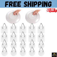 Plate Hangers for the Wall 20 Pack Wall Plate Hangers Vertical Plate Holders