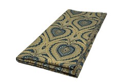 Beautiful Luxury Tapestry Printed Textile Fabric Decor Wall Table Bed Green Blue