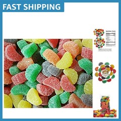 Delicious Assorted Fruit Slices Jelly Candy – 16 Ounce Bag for All Ages!