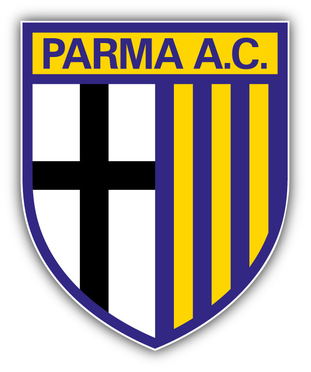 Parma FC Italy Soccer Football Car Bumper Sticker Decal 4” x 5”