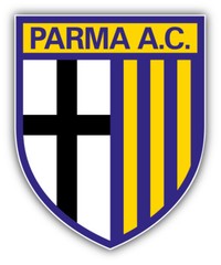 Parma FC Italy Soccer Football Car Bumper Sticker Decal 4” x 5”