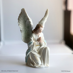 Guardian Angel Resin Statue – Catholic Figurine Available in 4, 7 and 10 in.