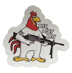 3 PACK FOGHORN LEGHORN “Boy I Say Boy” 2A NRA 3” Inch Vinyl Sticker Decal 3PCS