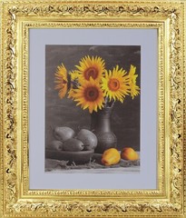 3-1/2″ B. Gold O. Picture Frame 11×14 12×18 16×20 24×36 30×40 36×36+ 3348-A-G076