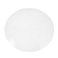Wall Clock Pedestal Jar Glass Dome Cover Replacement Clear Face Front