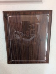 Certificate Diploma Photo Wood Frame Acrylic Cover Combo Wall Hanger For 8.5×11