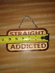 CNC carved out of addiction Bathroom Bedroom Laundry Home Decor Rustic wood